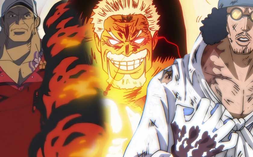 Featured One Piece: Garp Was The Strongest Marine, But 1 Character Has Already Surpassed Him Akainu Aokiji
